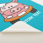 洗車豚 シェルパブランケット (3/4)