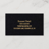 洗車 名刺 (裏面)