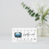 *~*洗車 – Lube QRロゴ謝礼 ロイヤリティカード (スタンド正面)