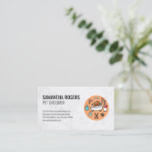 洗面シャワーアイコン 予約カード (スタンド正面)