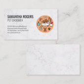 洗面シャワーアイコン 予約カード (正面/裏面)