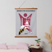 洗面バナー 吊り下げ型タペストリー (寝室)