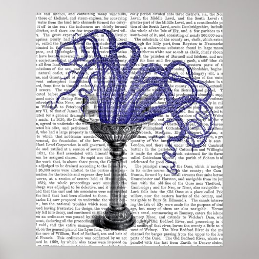 洗面台のタコ ポスター (正面)