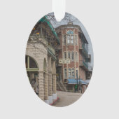 洗面器公園およびFlatironの平たい箱 オーナメント (正面)