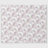 洗面所をきれいにして下さい ラッピングペーパー (フラット)