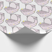 洗面所をきれいにして下さい ラッピングペーパー (角)