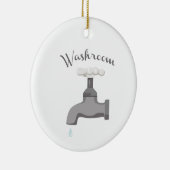 洗面所 セラミックオーナメント (右)