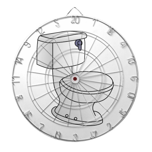 洗面所 ダーツボード (正面)