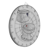 洗面所 ダーツボード (正面左)