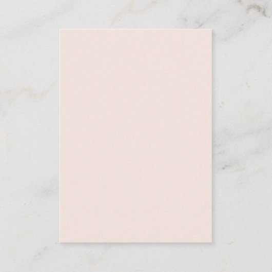 洗面赤面ピンクフローラ表示赤ちゃんシャワー エンクロージャーカード (裏面)