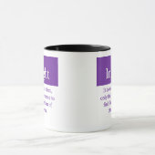 洞察力のマグ マグカップ (中央)