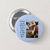 洞察力の欠乏 缶バッジ (正面&裏面)