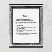 洞察 ポストカード (正面)