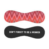 洞波パターン – 赤+アイディア 野球ボール (パネル)