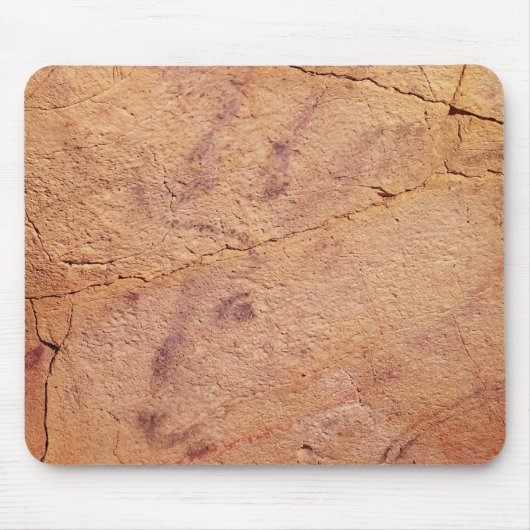 洞窟からの小さい雄鹿の頭部、の マウスパッド (正面)