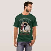 洞窟から出てきて私は元気です Tシャツ (正面フル)