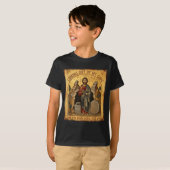 洞窟から出るTシャツ イエス キリスト教 Tシャツ (正面フル)