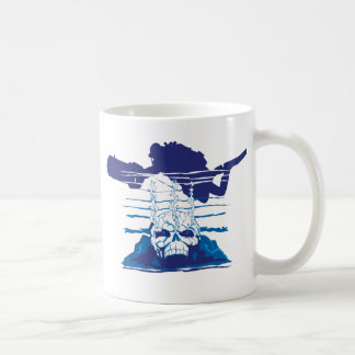 洞窟のダイバー コーヒーマグカップ
