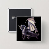 洞窟のドラゴンボタン 缶バッジ (正面&裏面)