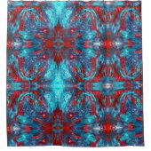 洞窟のフェード シャワーカーテン (正面)