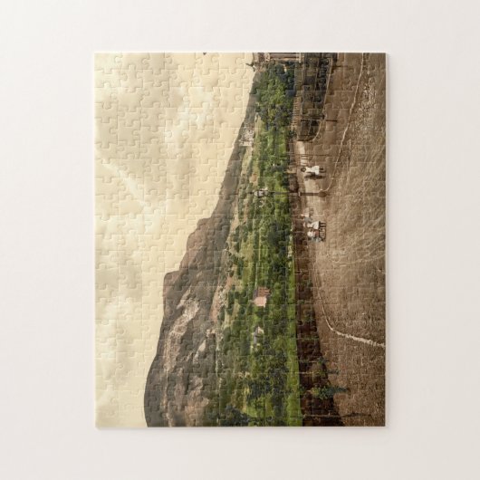 洞窟の丘、ベルファストの郡Antrim ジグソーパズル (縦)