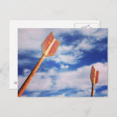 洞窟の入り江、AZのツーリストの郵便はがきの矢の空 ポストカード (正面/裏面)