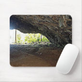 洞窟の写真の中 マウスパッド (マウス)