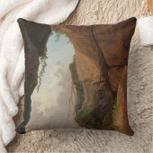 洞窟の口（1784年）ヒューバート・ロバート クッション (ブランケット)