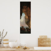 洞窟の口（1784年）ヒューバート・ロバート ポスター (キッチン)