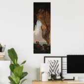 洞窟の口（1784年）ヒューバート・ロバート ポスター (ホームオフィス)