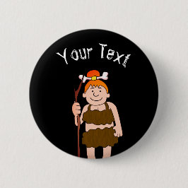 洞窟の女性 缶バッジ