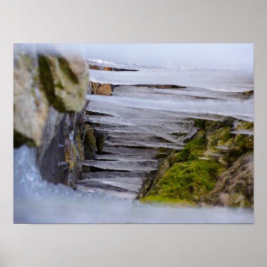 洞窟の氷柱 ポスター (正面)