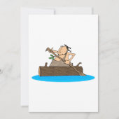 洞窟の男がカヤックで 招待状 (正面)