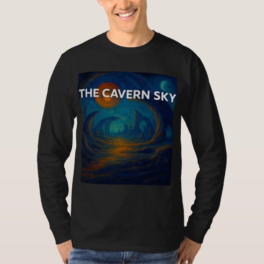 洞窟の空の満天 Tシャツ (正面)