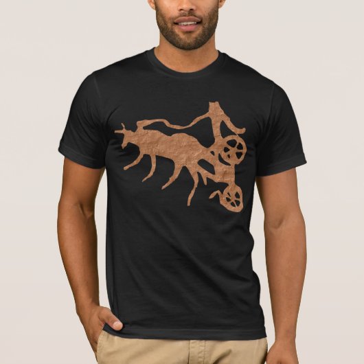 洞窟の芸術 Tシャツ (正面)