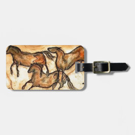 洞窟の馬** ラゲッジタグ