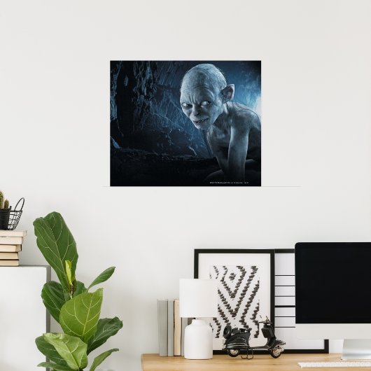 洞窟のGOLLUM™ ポスター (ホームオフィス)