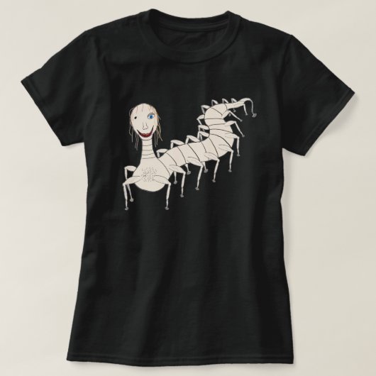 洞窟アングラー Tシャツ (デザイン正面)