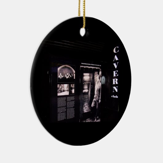 洞窟クラブ元の入口、リヴァプールイギリス セラミックオーナメント (右)