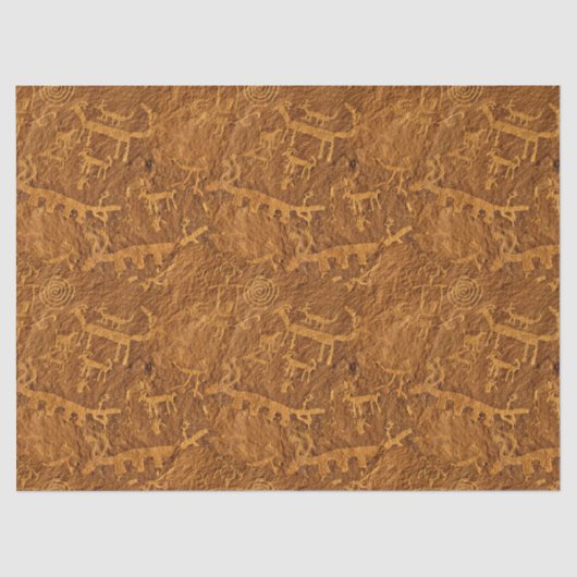 洞窟スケッチティッシュまたはデコページ紙 薄葉紙 (正面)