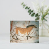 洞窟スケッチラスコーフランスの先史時代 ポストカード (スタンド正面)