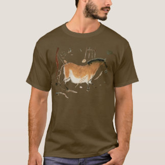 洞窟スケッチラスコーフランスの先史時代 Tシャツ