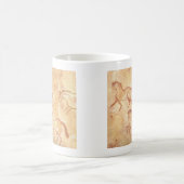 洞窟スケッチ絵画ズオブウマ コーヒーマグカップ (中央)