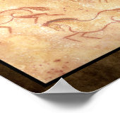 洞窟スケッチ絵画ズオブウマ ポスター (角)