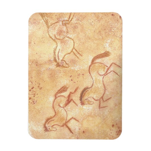 洞窟スケッチ絵画ズオブウマ マグネット (縦)