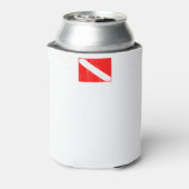 洞窟ダイバースキューバダイビングティー – 2は1、1はNone.p 缶クーラー (缶裏面)