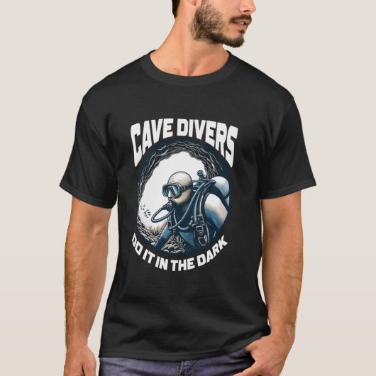 洞窟ダイビング Tシャツ (正面)