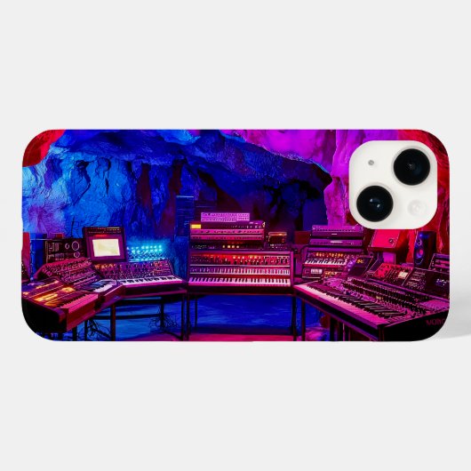 洞窟ミュージックスタジオ Case-Mate iPhoneケース (裏面 (横))