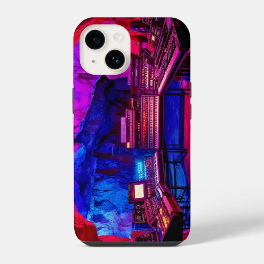 洞窟ミュージックスタジオ iPhoneケース (裏面)