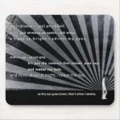 洞窟住人。 マウスパッド (正面)